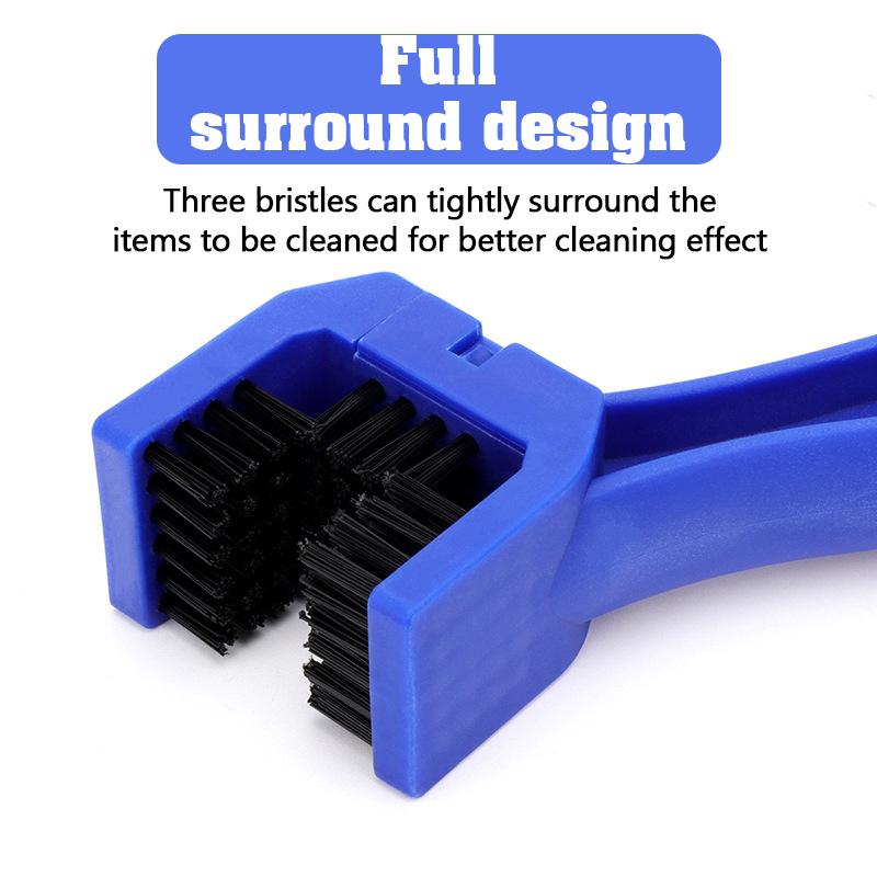 Portable Bicycle Chain Cleaner Motorcycle Road Bike Chain Clean Brush Cleaner Outdoor Cleaner Scrubber Tools Bike Accessories
