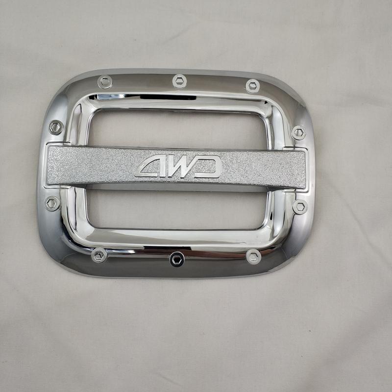 New Car Chrome Accessories Plated Fuel Tank Cover Trim Paste Style For Toyota Rav4 Rav 4 2006 2007 2008 2009