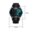 30M Waterproof Electronic Watch Outdoor Sport Wristwatches Fashion Alarm Clock  Kids