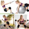 Sport Kompressions-Knieschoner Elastischer Knieschützer Verdickter Schwamm Kniebandage Unterstützung für Tanzen Workout Training Yoga