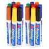 2 Sets 8 Colors Dry Erasable Whiteboard Pen Colorful Fiber Nib Markers Sets for School