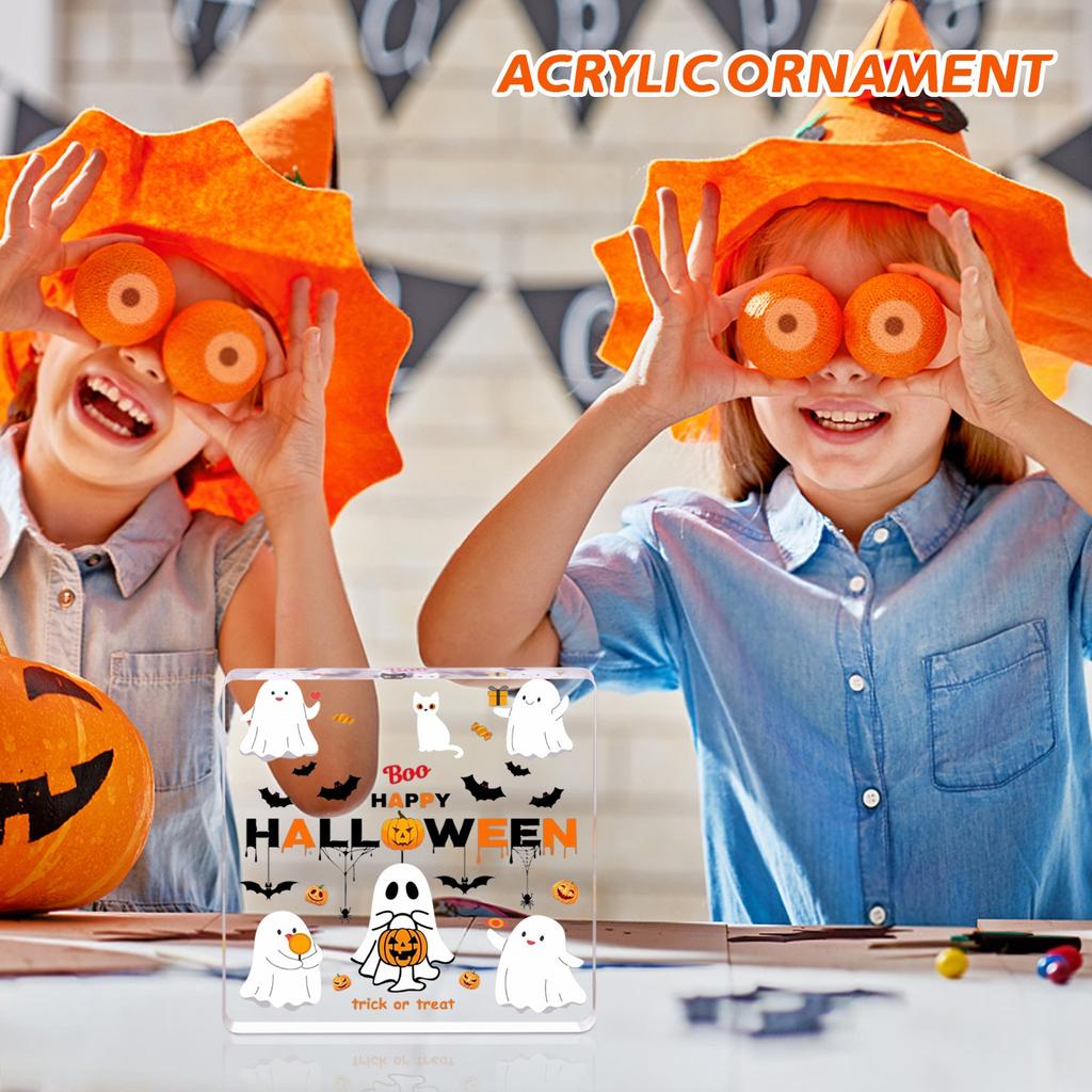 Halloween Decorations, Happy Halloween Gifts, Indoor Home Tables, Desks, Acrylic Ornaments