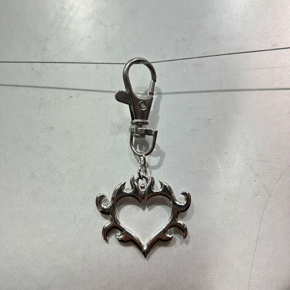 Y2K Horseshoe Clip Pendant Keychain Punk Style Backpack Pendant Jewelry Accessories