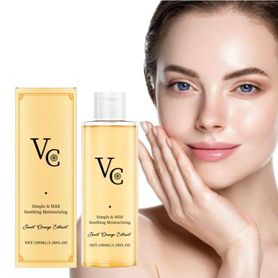 VC Feuchtigkeitsspendender Toner Hydratisierend Erfrischend Leicht Einziehend Lang anhaltende Feuchtigkeitsspeicherung Beruhigender Hautpflege-Toner 100ml