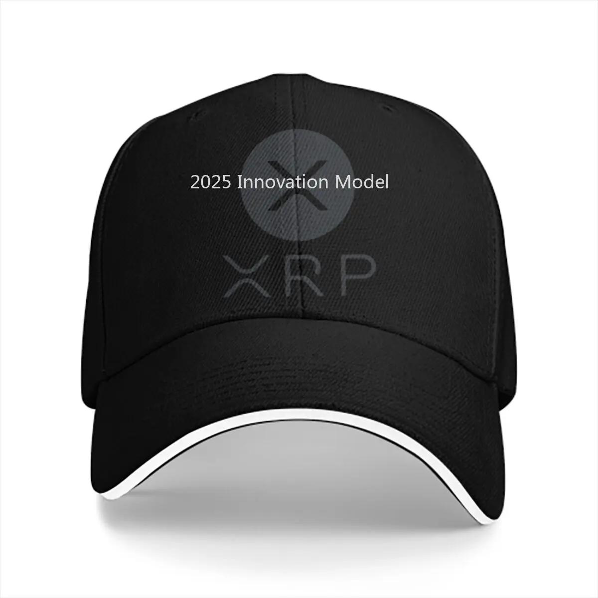 

Криптовалютна Багатоколірна Кепка Чоловіча Кепка з Козирком XRP Повністю Персоналізований Захист Козирка Кепки One Size