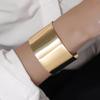 European & American Retro Geometric Openable Wide Bracelet for Women