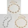 Bohemian Seashell Starfish Waist Chain With Metal Engraving For Beachwear And Bikini Fashion