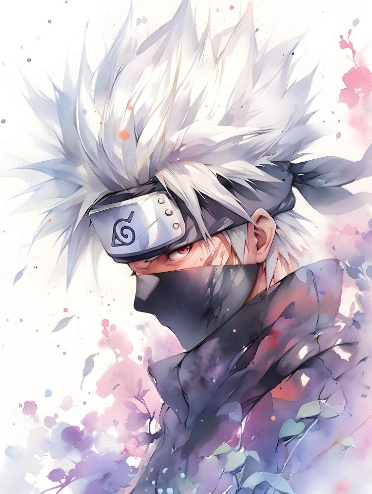 Hatake Kakashi 5D DIY Diamond Painting Naruto Embroidery Anime Cross Stitch Mosaic Rhinestones Hobby Home Decor Children's Gifts