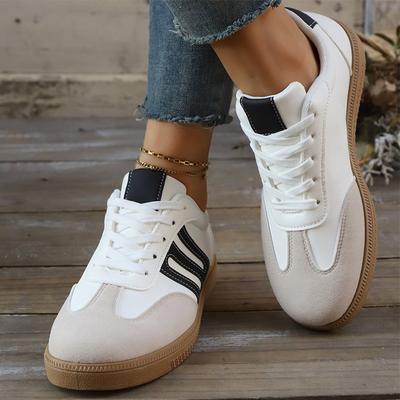 Μοντέρνα Κλασικά Παπούτσια Αθλητικά Patchwork Γυναικεία Δαντέλα Χαμηλό Top Αθλητικά Παπούτσια Γυναίκα Άνοιξη Φθινόπωρο Μοντέρνα Αντιολισθητικά Ανθεκτικά στη Φθορά Παπούτσια Κυρίες