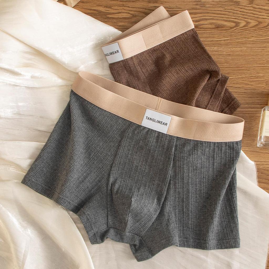 2025 Starry Sky Men's Pure Cotton Antibacterial Boxer Briefs - Soft, Breathable, Sweat-Absorbent Fabric