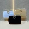 Rhinestone Buckle Velvet Evening Clutch with Chain - Perfect for Cheongsam