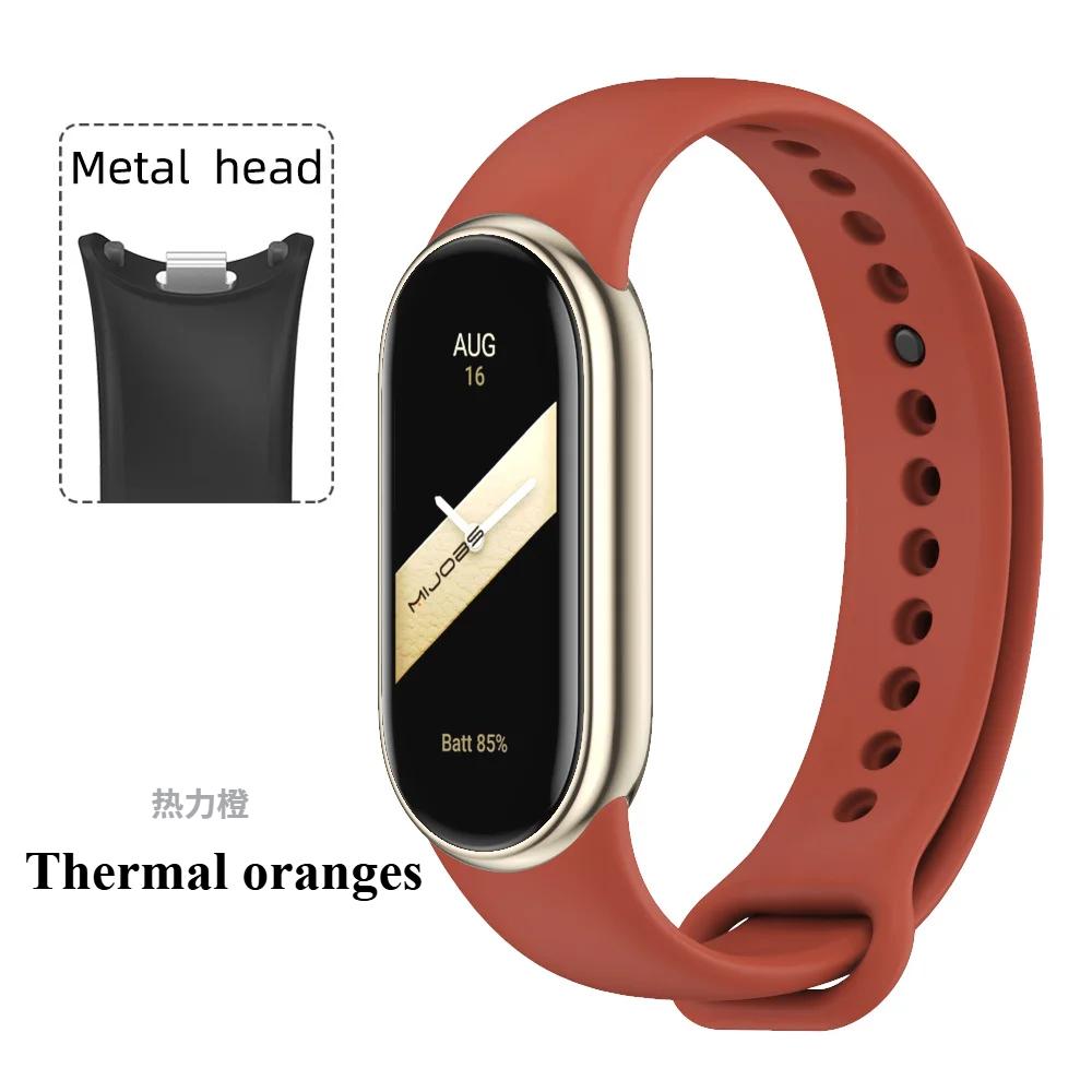 Sport Silicone Strap for Xiaomi Mi Band 9 NFC Replacement Bracelet Belt for Xiaomi Mi Band 8/9/10 Wriststrap Smart Watch Accessories
