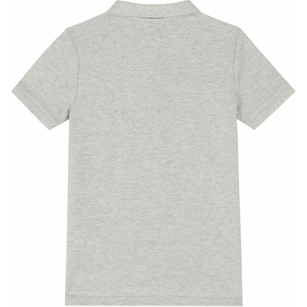 Polo Ralph Lauren Kids Solid Pullover Straight Short Sleeve T-Shirt Kids Tops Gray 323547926-005