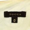TOCCA Overall Handle Short Sleeve One Piece White System French Sleeve Women Used