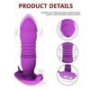 Dildo Vibrátor Big Butt Plug Análny vibrátor Diaľkové ovládanie Mužský masážny prístroj na prostatu Anus Sexuálna hračka pre mužov Gay