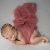 Newborn Photography Props  Wraps Solid Color Lace Elastic Fabric Hollow-out Blanket Photograph Accessories (50x160cm)