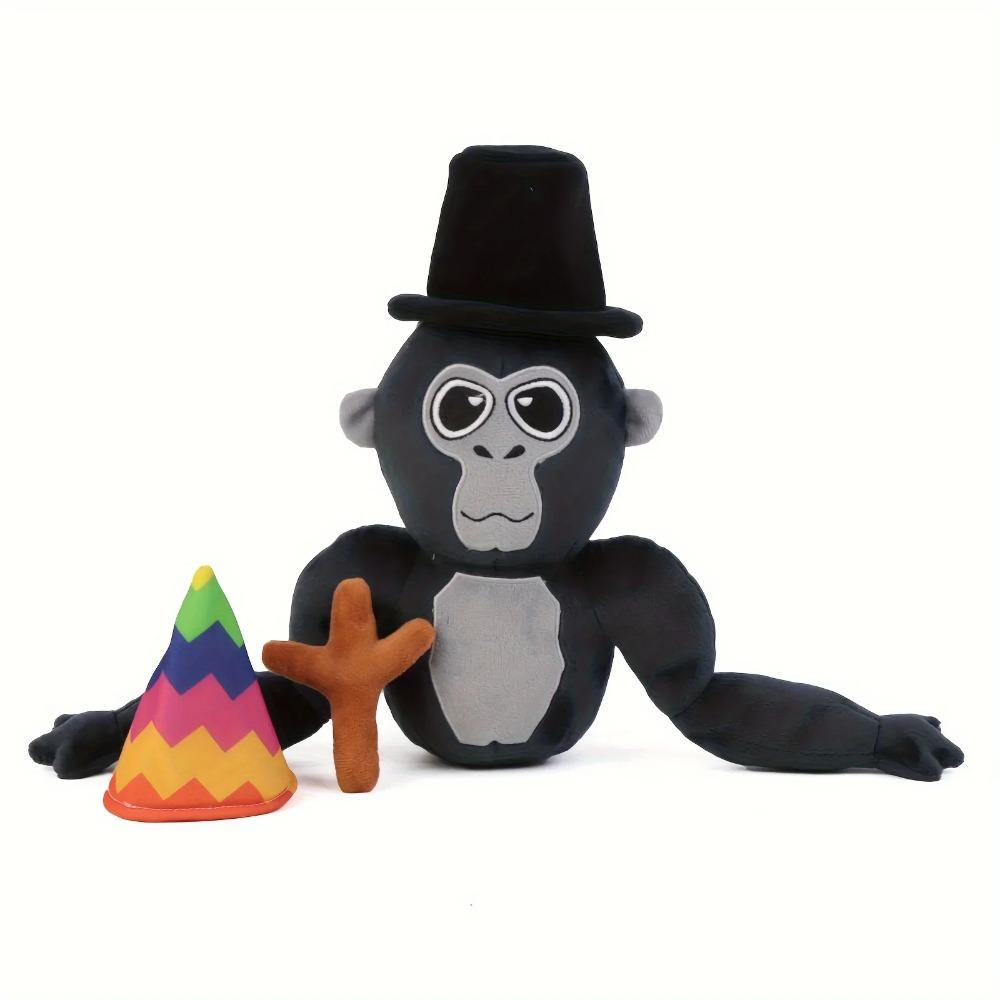 HATEEMO Gorilla Tag Plush Toys Gorilla Tags Stuffed Animal Funny Home Decoration Game Lovers and Kids Boys Friends Birthday Gift 22cm