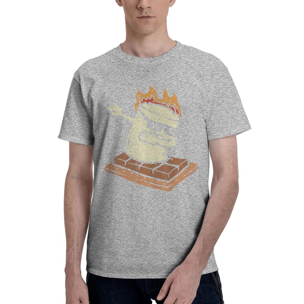 1 Piece Cute Novelty 100 Cotton Tshirt Smores Tops Tees For Unisex