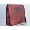 Briefcase Vintage Bag Satchel New Leather Men Shoulder Messenger Laptop