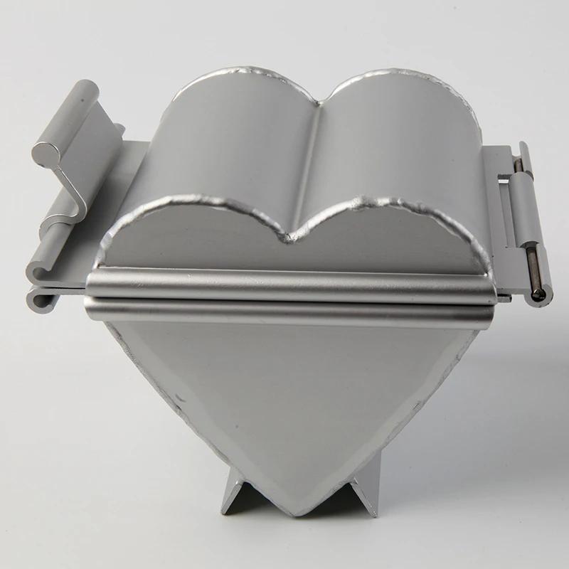 Practical Kitchen Open and Close Toast Mold Heart Shaped Circular Bread Mold Household Baking Bread Cake Mold Bakery Accessories