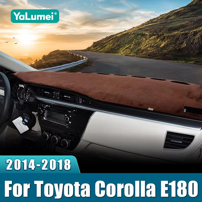 For Toyota Corolla E170 E180 2014 2015 2016 2017 2018 Car Dashboard Cover Dash Mat Sun Shade Non-slip Pad Anti-UV Accessories