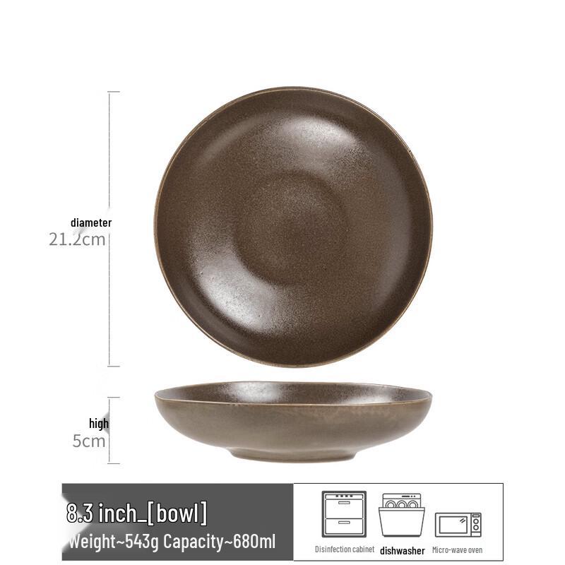 

Ru Han Retro Ceramic Salad Bowl Set