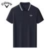 Callaway 2025 Summer Embroidery High-quality Golf Casual Sports Style Quick Drying, Moisture Absorbing and Breathable Polo Shirt