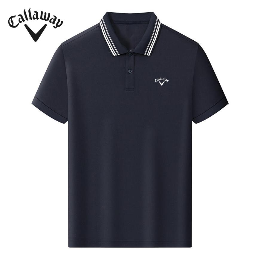 Callaway 2025 Summer Embroidery High-quality Golf Casual Sports Style Quick Drying, Moisture Absorbing and Breathable Polo Shirt