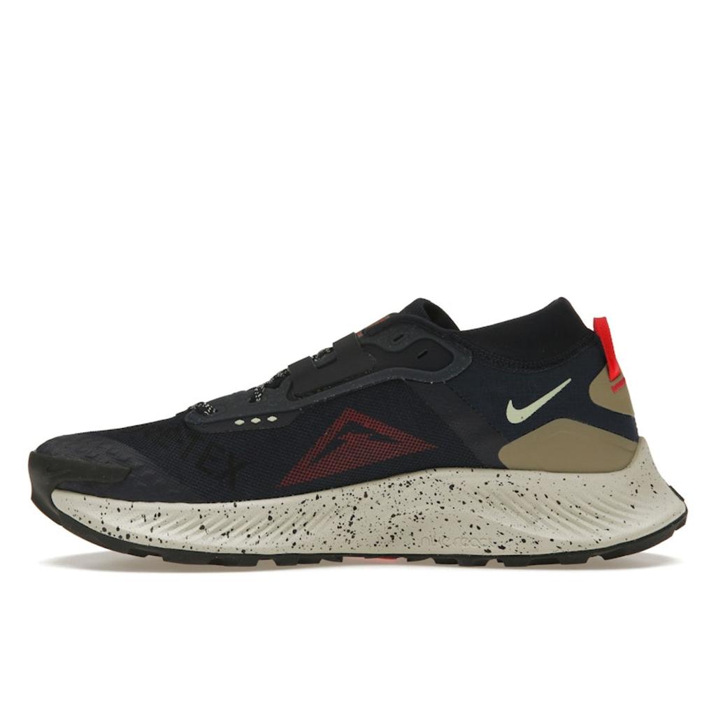 Nike Pegasus Trail 3 GORE-TEX Obsidian Siren Red Men Sneakers Blue Matte-Olive Citron-Tint DC8793-401