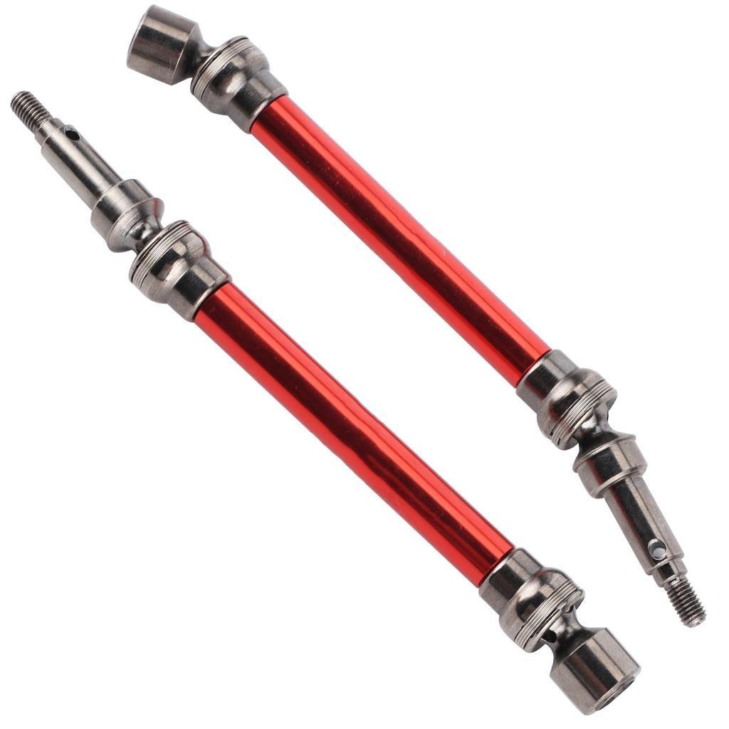 1 Pair RC Car Metal Front and Rear Drive Shaft Replacement Fit for ARRMA Kraton 1 10 RC Car
