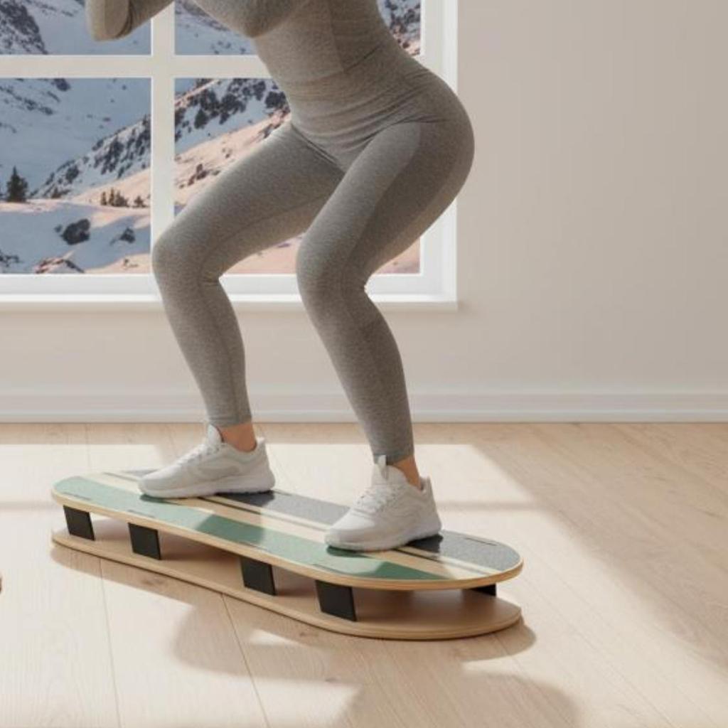 Snowboarding Practice Balance Board Stable Platform Sports Equipment for Home
