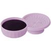 Make-up-Pinselreiniger Kosmetikpinsel Reinigungsbox für den täglichen Gebrauch Violettes Silikon