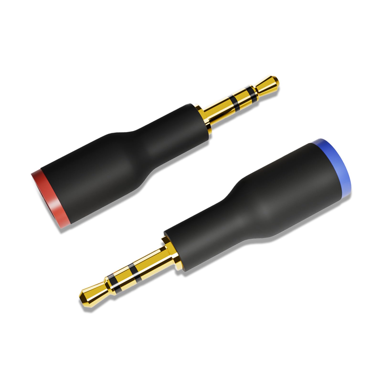 

cooyin HD800 Conversion Conversion Connector Earphone Jack Conversion Both Ends HD800 Compatible with HE1000 No Deterioration in Sound Quality Concise чорний