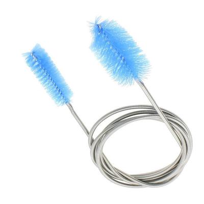 Stainless Steel Cleaning Brush Flexible Double Ended Hose Brush Aquarium Cleaning Brush Cleaner Tool