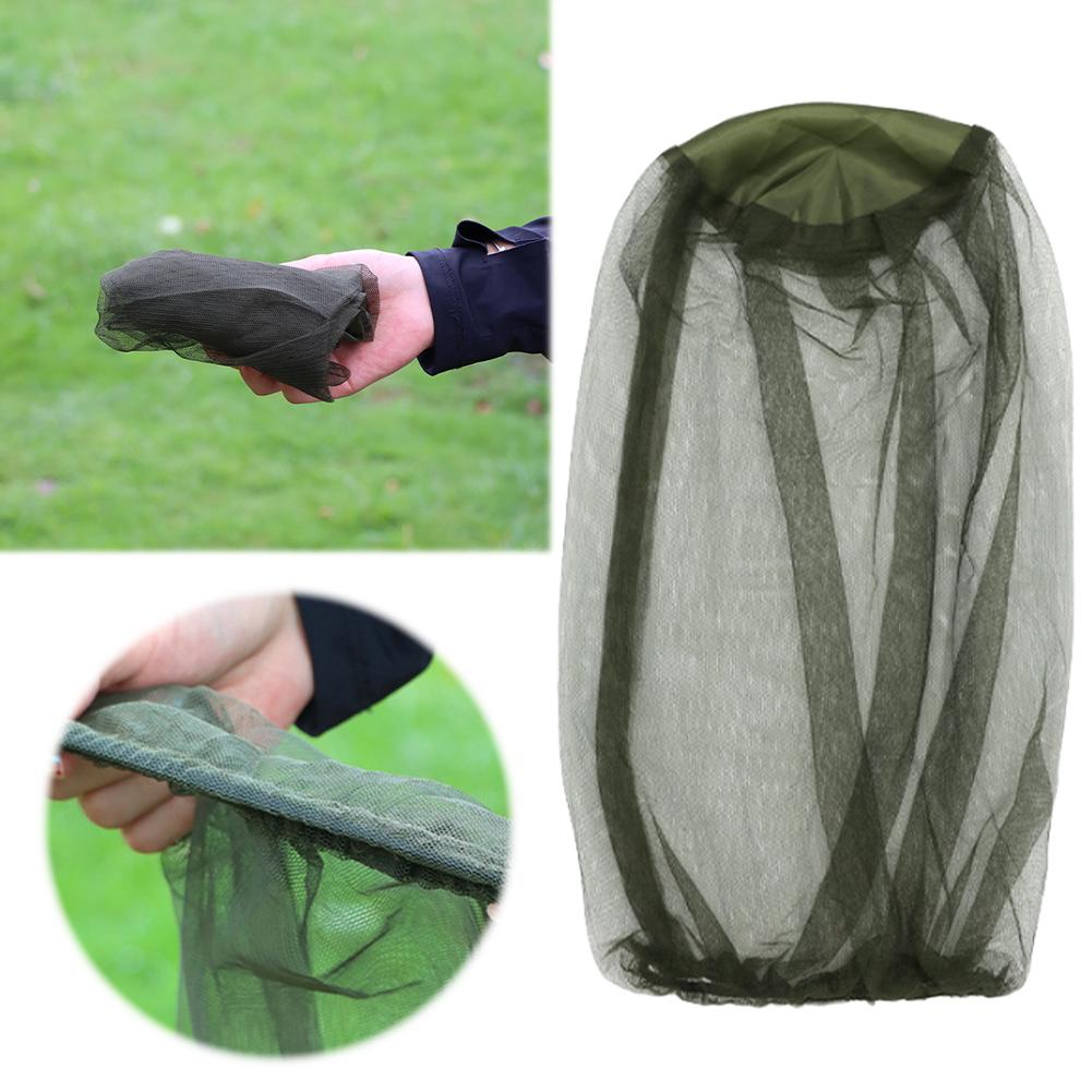 1/2 PCS Face Head Protector Anti Mosquito Insect Hat Net Bug Mesh Head Net Midge Net Hat Head Cover for Outdoor Camping Fishing