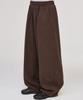 SIGNATURE Wide Polar Fleece Training Pants [Brown]