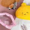 Kawaii Plush Cute Pencil Case Butter Bear Pencil Bag Kids School Home Stationery Box Korea Plush Bag Kids Gifts Toys Gifts
