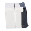 Single surface-mounted socket 16A FRENCH M95, IP66, gray, PROTECTA