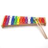 15-Note Aluminum Orff Xylophone - Rainbow Educational Percussion Instrument for Schools