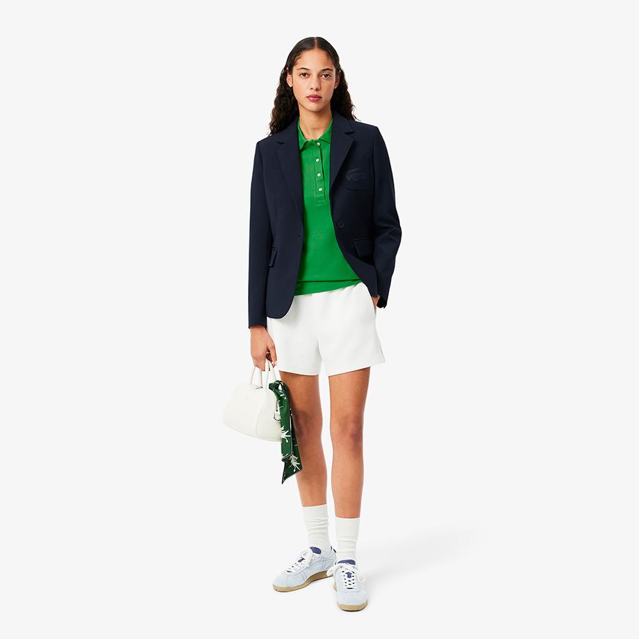 Lacoste Women's 4-Button Slim Fit Polo Shirt PF5462-55GSIW