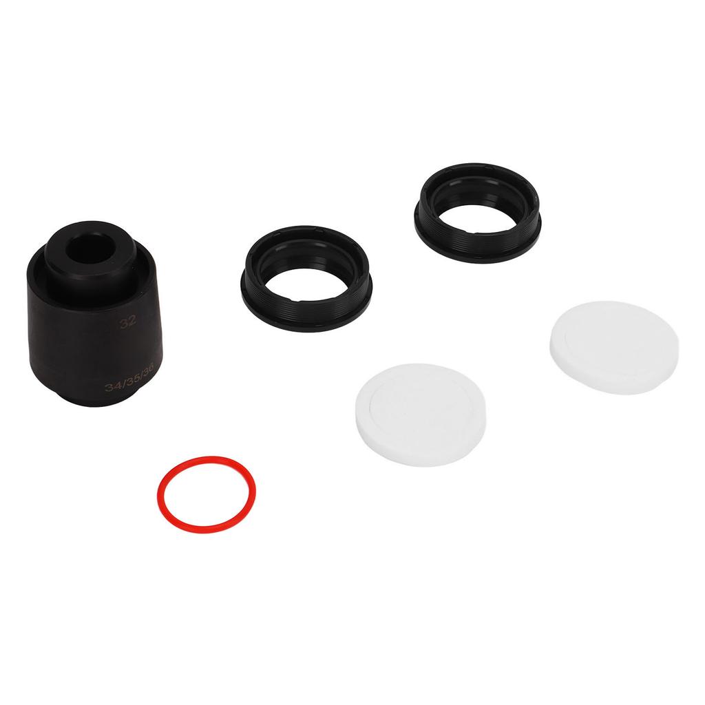 RISK Mountain Bike Suspension Front Fork Dust Sealing Oil Sealing Ring Inner Tube Dust Seals Maintenance Parts 36mm
