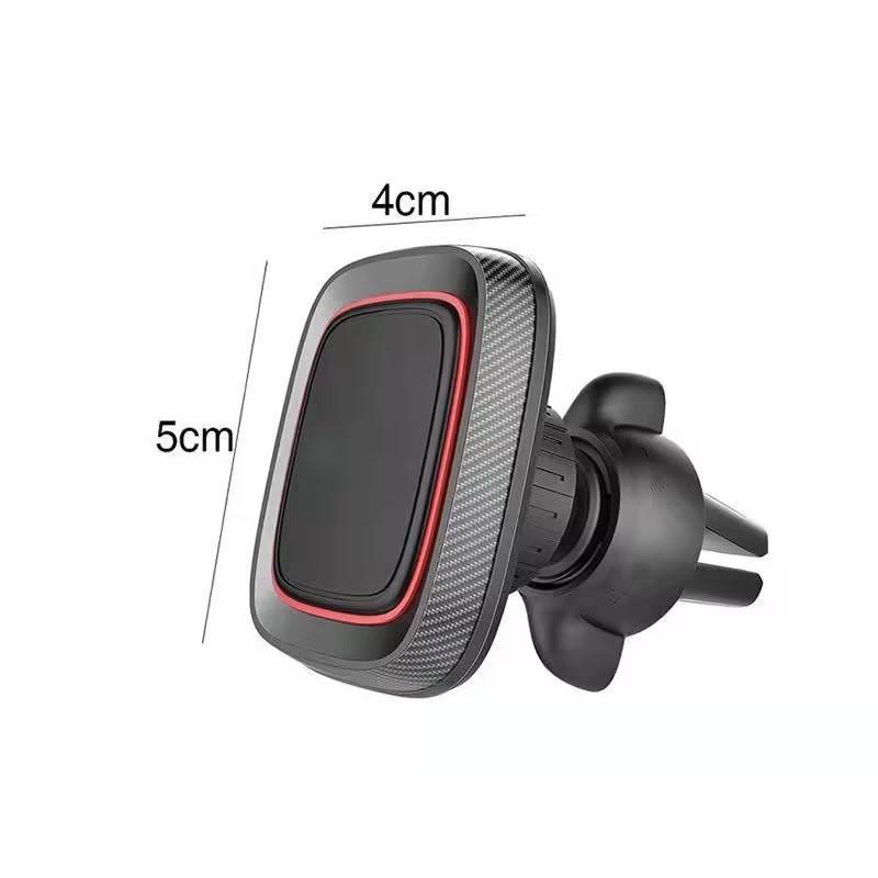 

Магнитный держатель для телефона в автомобиль - Легкое управление одной рукой, Совместим с воздуховодом, Одноцветная коробка чёрный