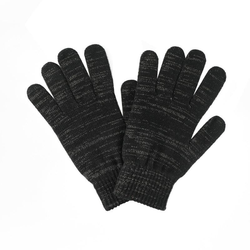 Winter Outdoor Antibacterial Protective Gloves Women's Light and Breathable Knitted Gloves Men's Riding Adult Gloves
