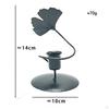 Elegant Ginkgo Leaf Candle Holder for Home Decor