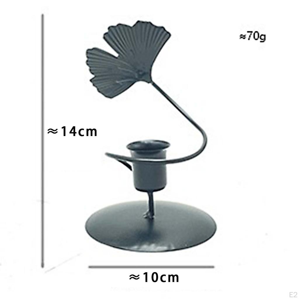 Elegant Ginkgo Leaf Candle Holder for Home Decor
