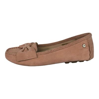 Mocassins décontractés polyvalents en peau de mouton Seabrook Mocassins pour femmes Rose 1019963-SNTN