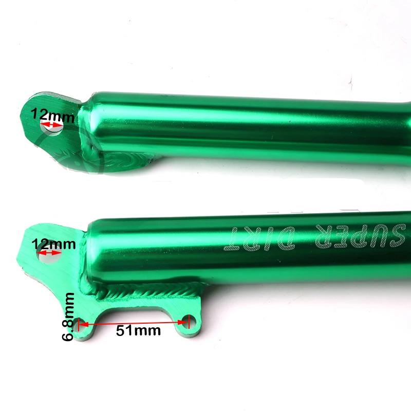 Motorcycle 510mm Front Fork Shock Absorption 25mm for 47cc 49cc 2 Stoke Mini Pocket Children Bike Motorbike Dirt Pit Bike Parts