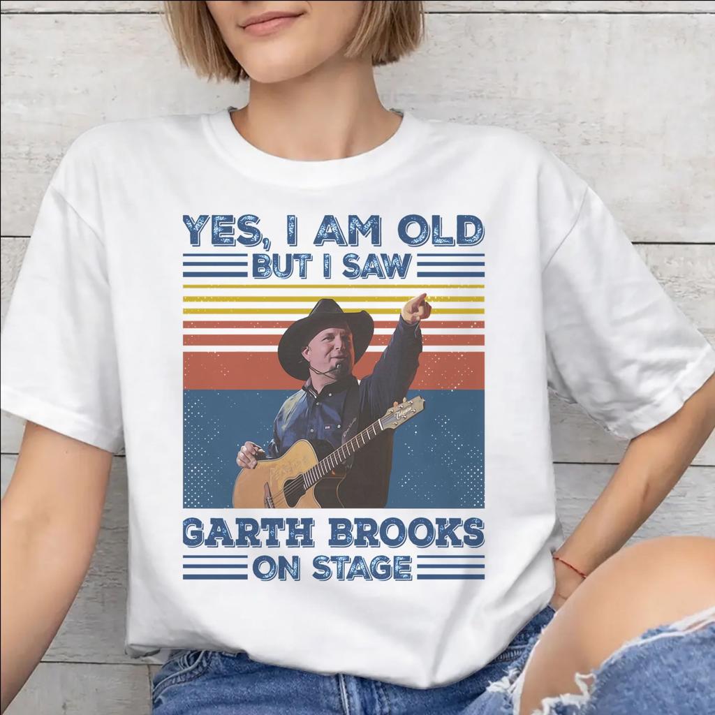 Garth Brooks Tour 2026 Printed T Shirt Unisex WoUnisex 100 Cotton Tee Shirt Clothes