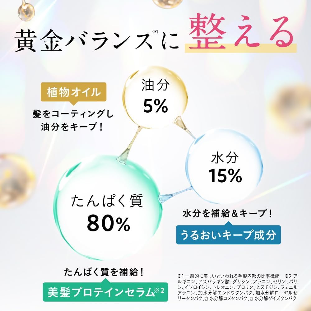 Hiritu Balance Repair Shampoo und Haarkur Nachfüllset (Feucht) 350 ml jeweils, Duft nach Aprikose & Jasmin, Revitalisiert trockenes Haar