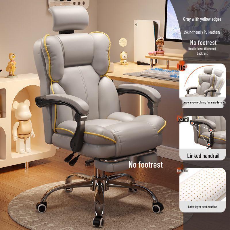 Comfortable Gaming Chair: Home Office Chair, Streaming Chair, Desk Chair for Girls